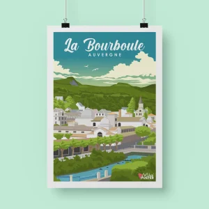 Affiche « La Bourboule »