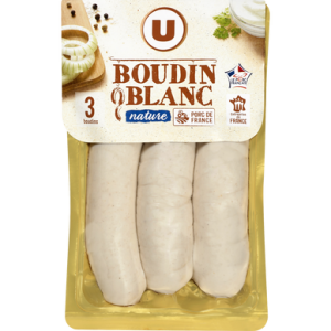 Boudin blanc nature – 3 x 375g
