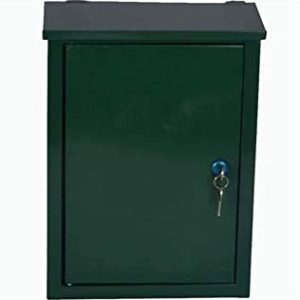 JinSui Boîtes aux Lettres Murales Moderne,Boîte aux Lettres de Style européen étanche à la Pluie en Acier Inoxydable Moderne boîte aux Lettres de Villa extérieure