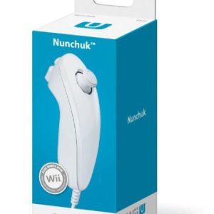 Mannette pour Nintendo Wii U – Nunchuk Blanc