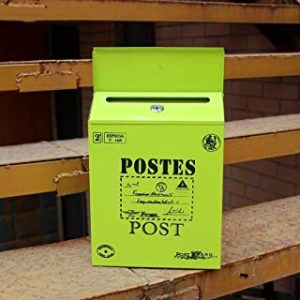 ZYLE Boîte aux Lettres Boîte aux Lettres étanche Creative antipluie Mural extérieur Journal Box