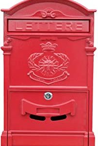 HXXyuoenf Boîte à lettres rétro créative boîte à lettres rétro européenne