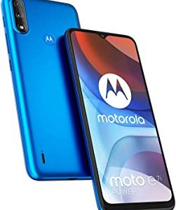 Motorola Moto E7i Power – Smartphone 32GB, 2GB RAM, Dual Sim, Tahiti Blue