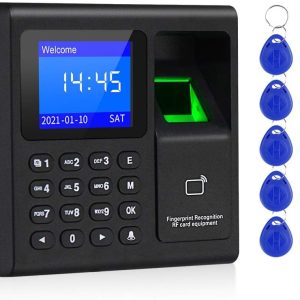 Système de contrôle d’accès par empreinte digitale TFT 1,8 pouces
