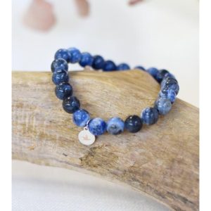 Bracelet Sodalite Perles rondes 8 mm