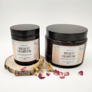 BOUGIE BOUQUET CHAMPÊTRE