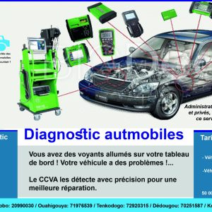 Service Diagnostic Automobiles CCVA Burkina