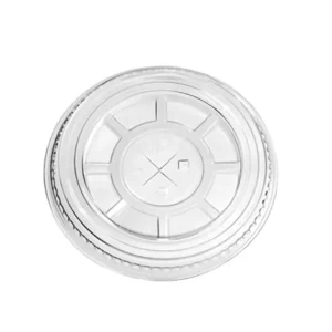Couvercle plastique avec croisillon de paille Ø 95 par 50