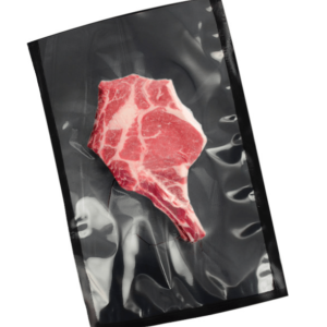 Sacs sous vide de conservation lisses noirs 20 x 25 cm 90 µ par 100