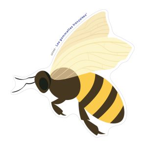 Stickers Abeille