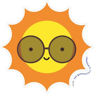 Stickers Soleil