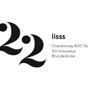 LISSS-Chardonnay vin mousseux AOC Valais 2022