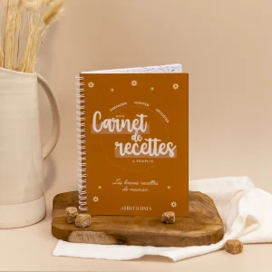 Carnet de recettes à remplir édition limitée – Love You