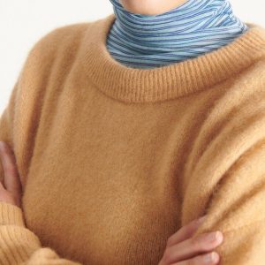 Pull Vitow Noisette Chiné