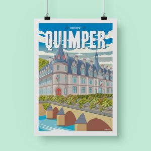 Affiche « Quimper »