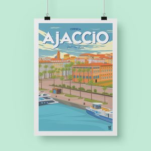 Affiche « Ajaccio »