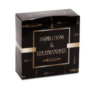 50 boites pâtissières carton colorées 32 x 8 cm Inspiration