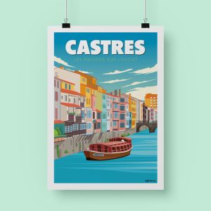 Affiche « Castres »