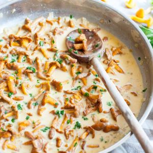Sauce chanterelles