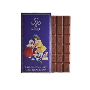 Méert- Tablette de chocolat Lait Cœur des Andes
