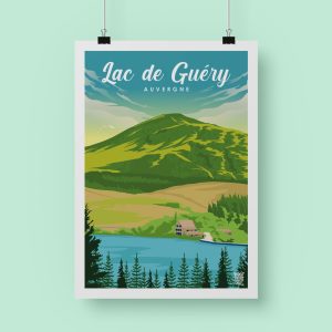 Affiche « Lac de Guéry »