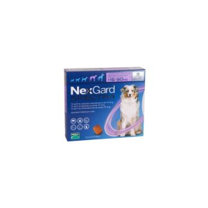 Nexgard Spectra 75/15mg Chiens 15-30kg Boîte de 3 comprimés