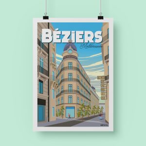 Affiche « Béziers #1 »