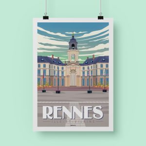 Affiche « Mairie de Rennes »