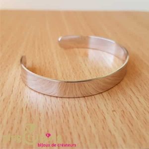 Bracelet Jonc lisse en argent l&rsquo;AVARE Bijoux – Collection ESQUIMOS