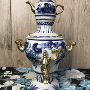 Samovar Russe en porcelaine