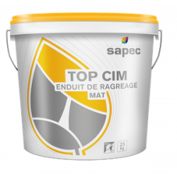 TOP CIM Enduit de ragréage – Blanc mat 25KG