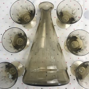 Service à liqueur vintage