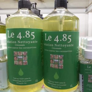 4.85 Solution nettoyante naturelle anti-covid verveine citronnée 1L  – La Savonnerie de la Goutte Noire