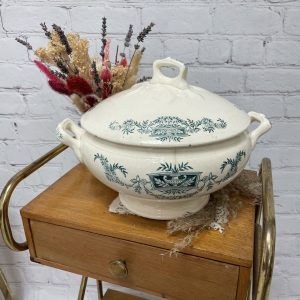 Soupière vintage en céramique Lutèce Longchamp