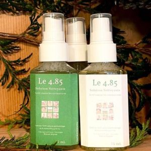 4.85 solution nettoyante naturelle anti-covid neutre spray 75 cl- La Savonnerie de la Goutte Noire