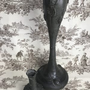 Duo de vase étain Art nouveau