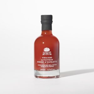 Vinaigre & poivron, piment d&rsquo;Espelette – 200ml